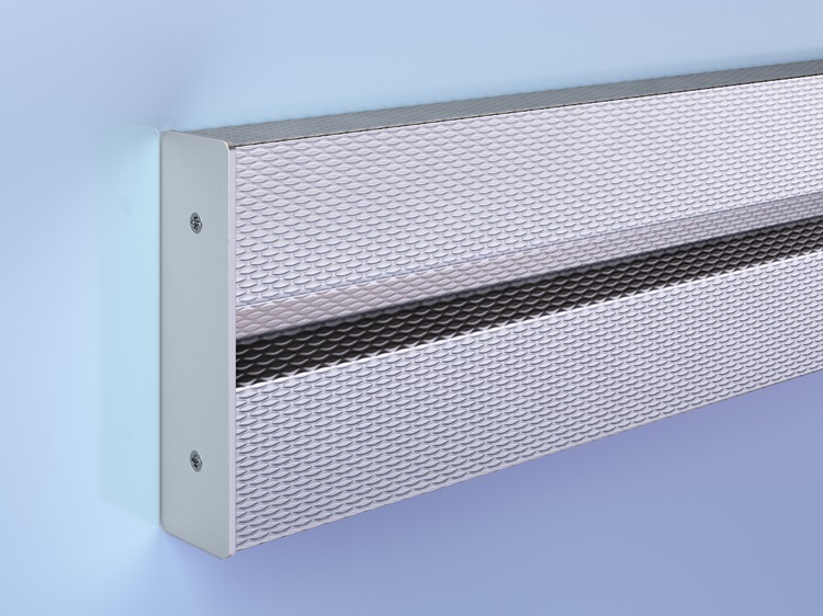 Patterned SS Crash Rail