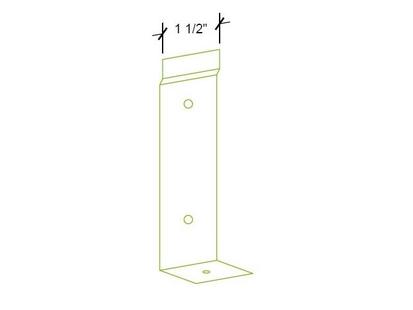 CRBS-1000 Standard Bracket CRBS-1000 Standard Bracket