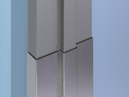 DFC-16 Stainless Steel Door Frame Cover DFC-16 Stainless Steel Door Frame Cover