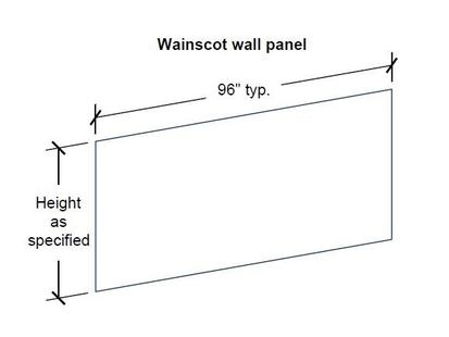 WPDA-60 Wainscot Wall Panel WPDA-60 Wainscot Wall Panel