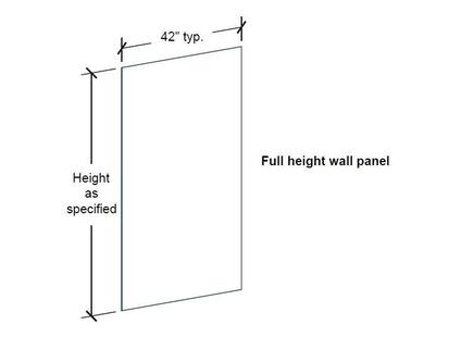 WPDA-60 Full Height Wall Panel WPDA-60 Full Height Wall Panel