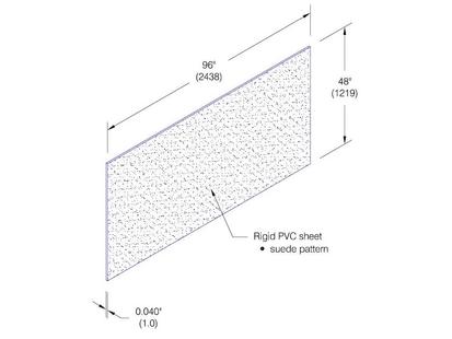 WCS-40 Suede Rigid PVC Wall Panel WCS-40 Suede Rigid PVC Wall Panel