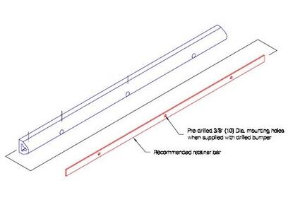 Plain Steel Retainer Bar Plain Steel Retainer Bar