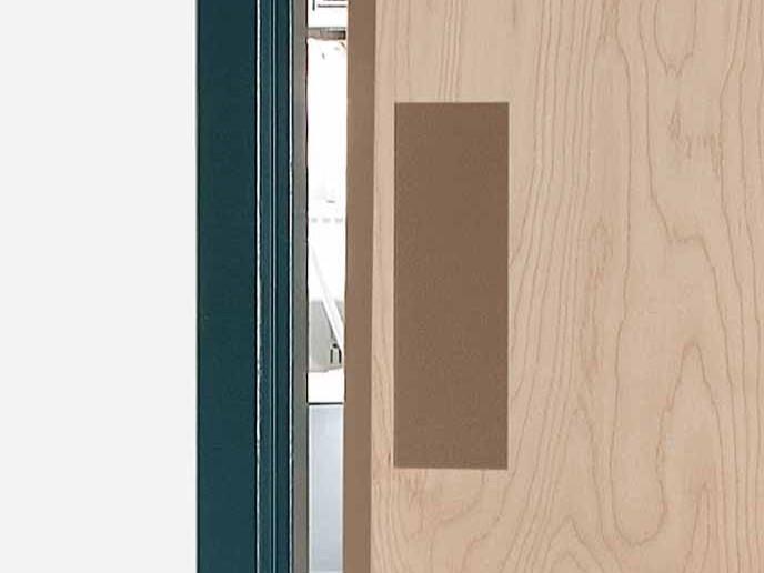 Rigid PVC Door Push Plates