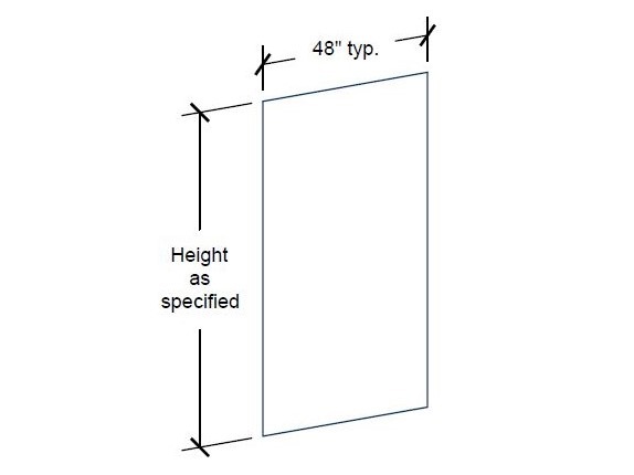 WCHW-80 Full Height Wall Panel WCHW-80 Full Height Wall Panel